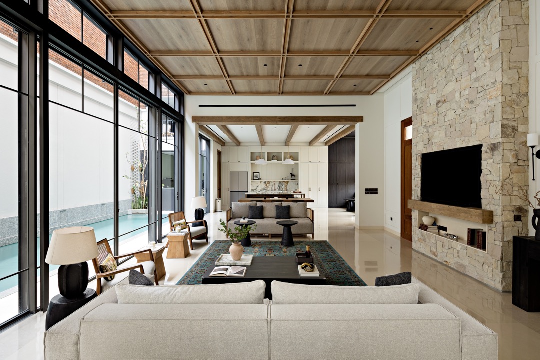 A French Country House in Jakarta
