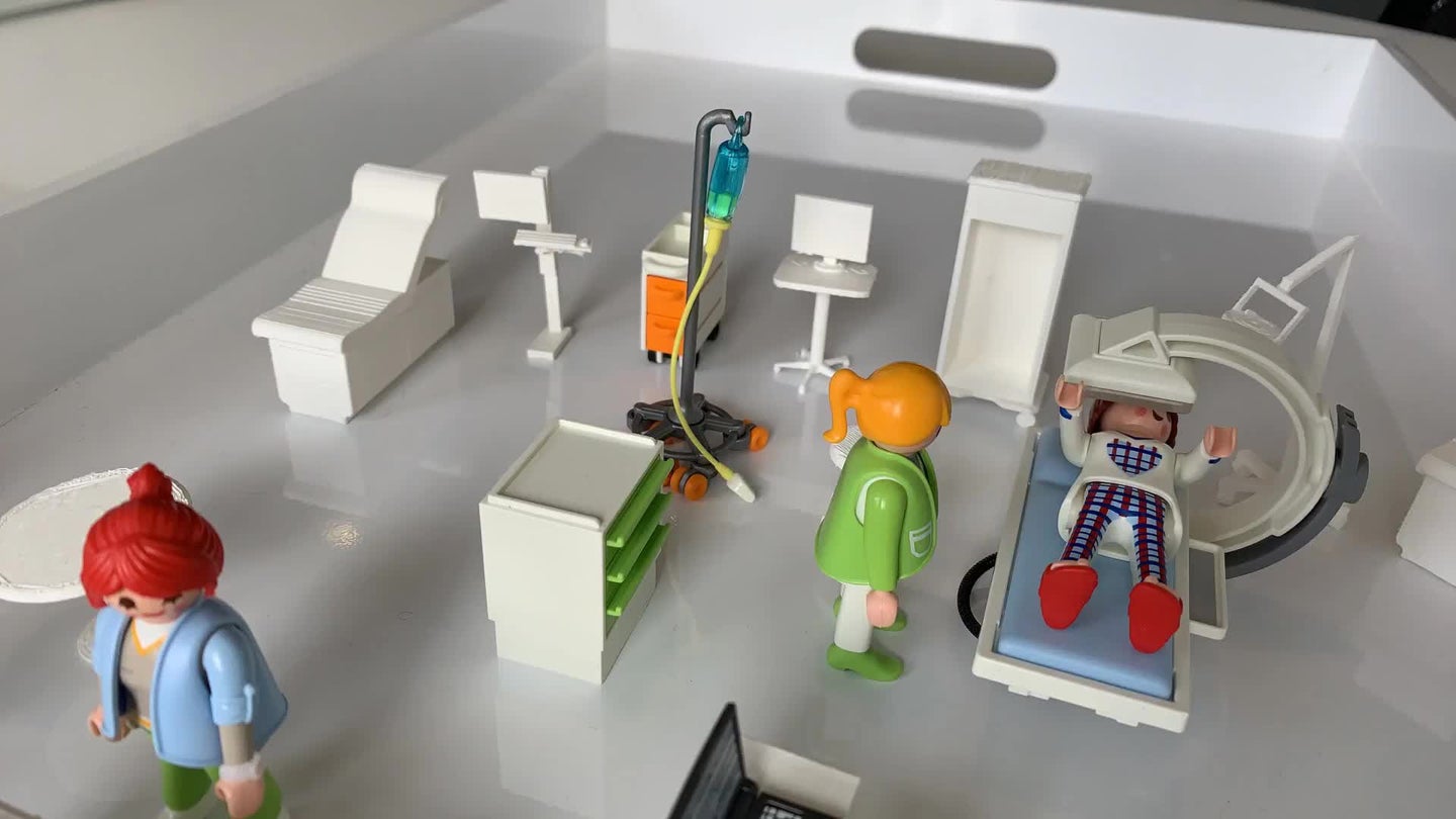 Rethinking Healthcare Spaces with Playmobil and 3D Printers