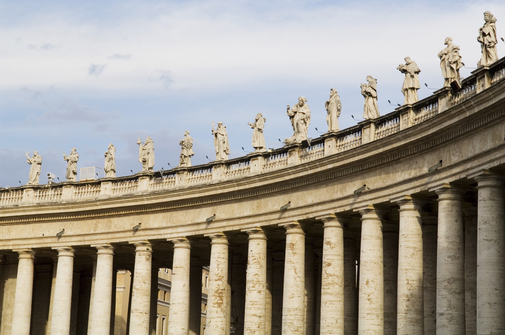 St. Peter's Square colonnades by Bernini | Source: lonelyplanet.com