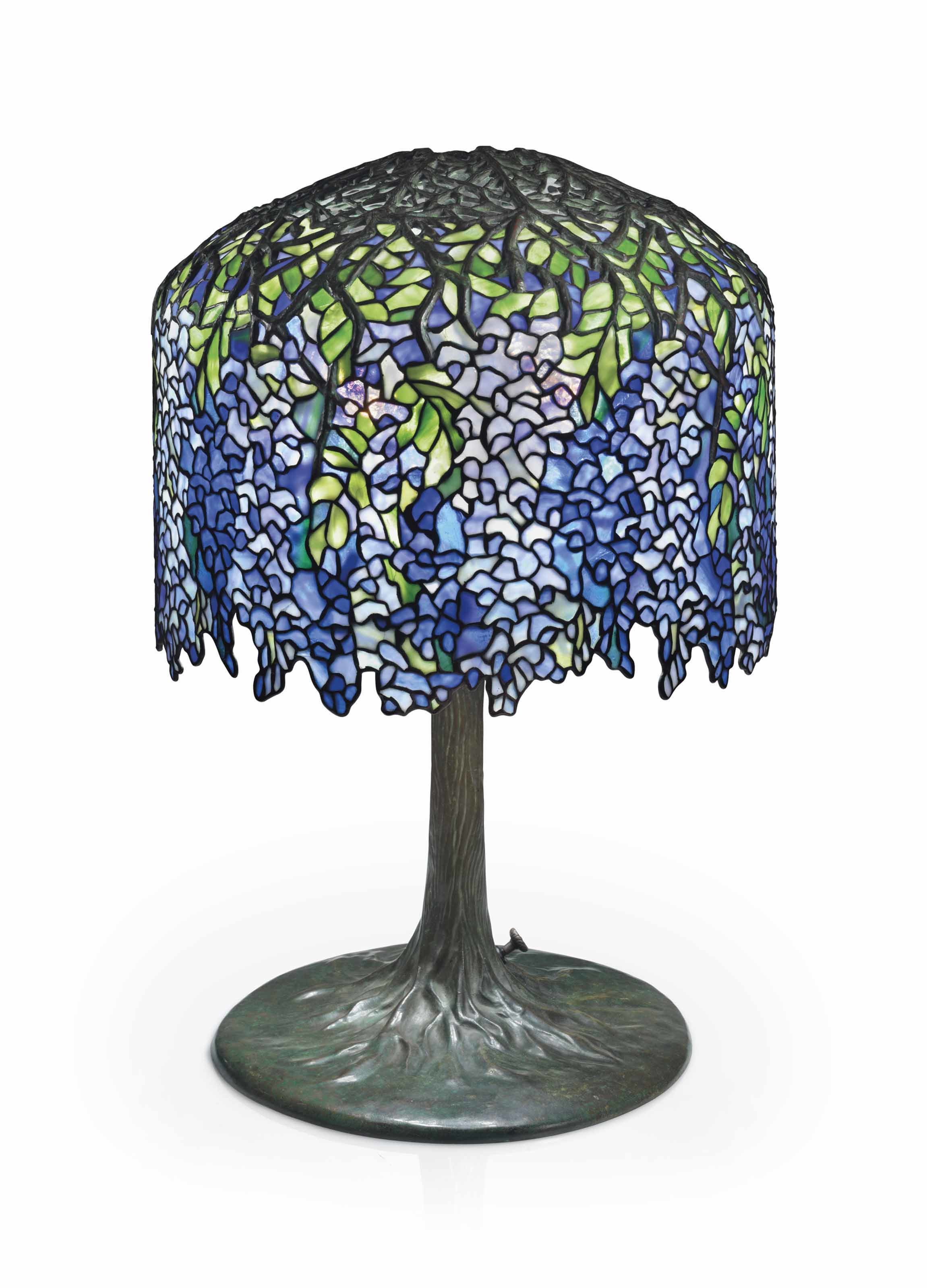 Louis Comfort Tiffany's Wisteria lamp (circa 1905) | Source: christies.com