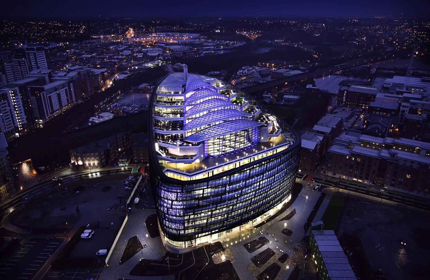One Angel Square | Source: wikipedia.org