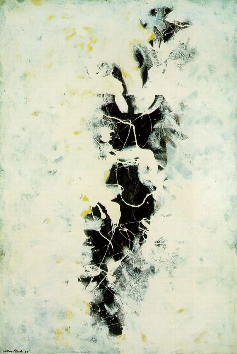 Pollock's The Deep (1953) | Source: artpaintingartists.org