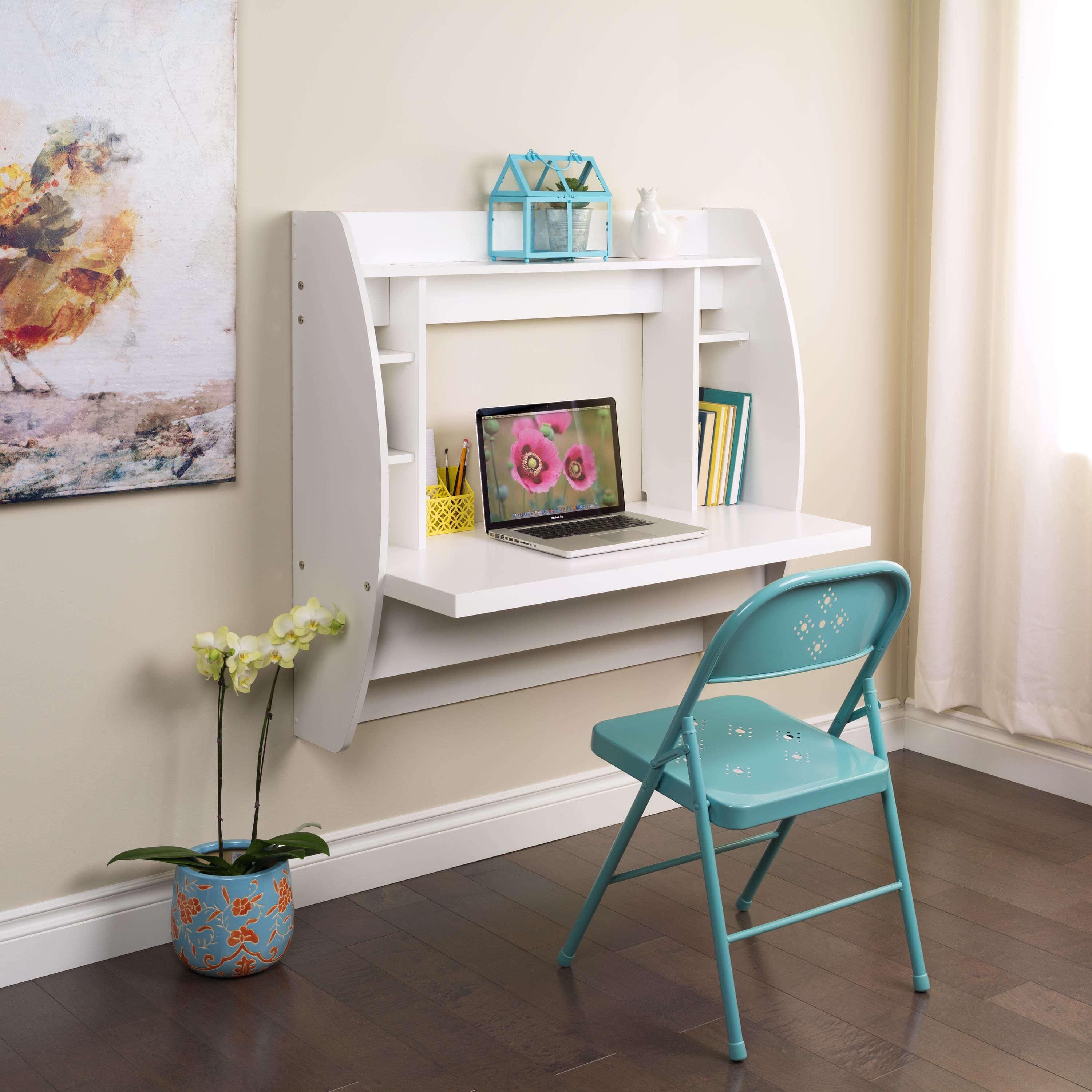 Prepac Wall Mounted Floating Desk | Source: ojcommerce.com