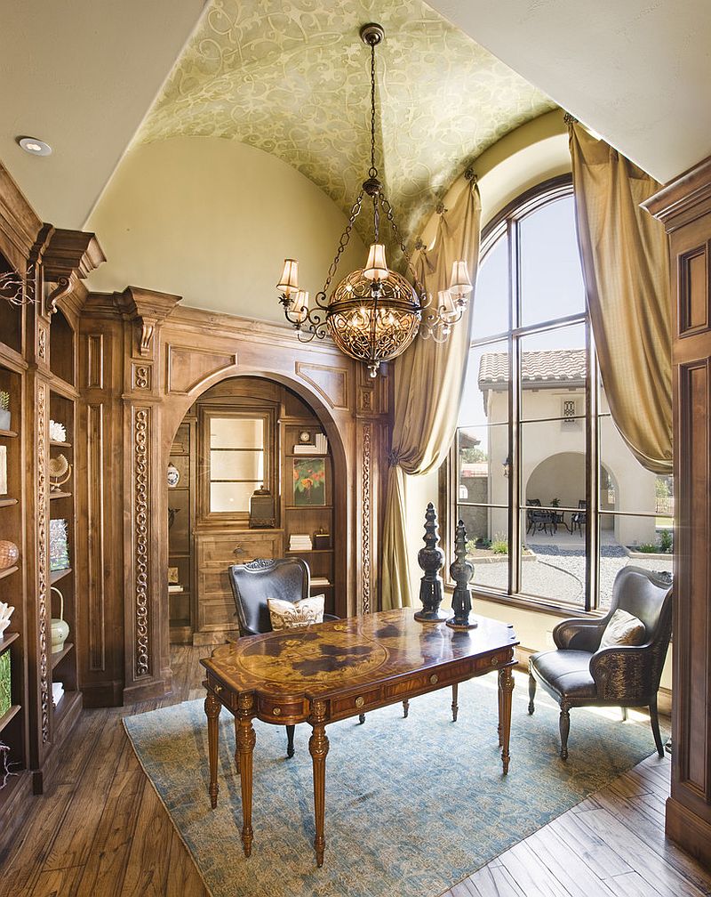 Mediterranean home office | Source: decoist.com