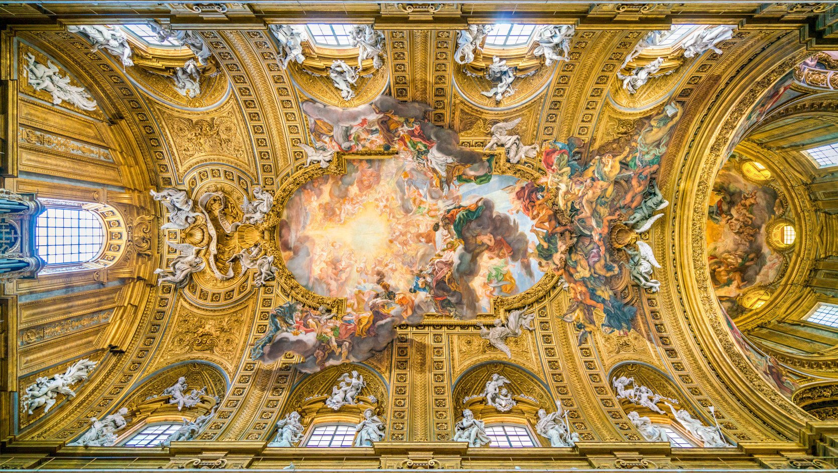 Giacomo Barozzi da Vignola and Giacomo della Porta’s Church of the Gesù dome | Source: colosseumrometickets.com