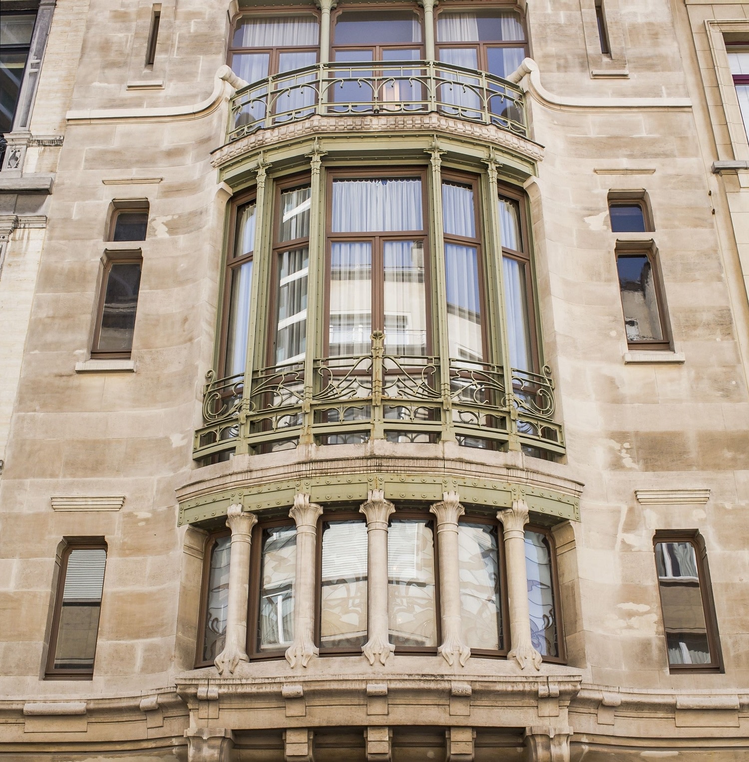 Hôtel Tassel (completed in 1893) | Source: visit.brussels