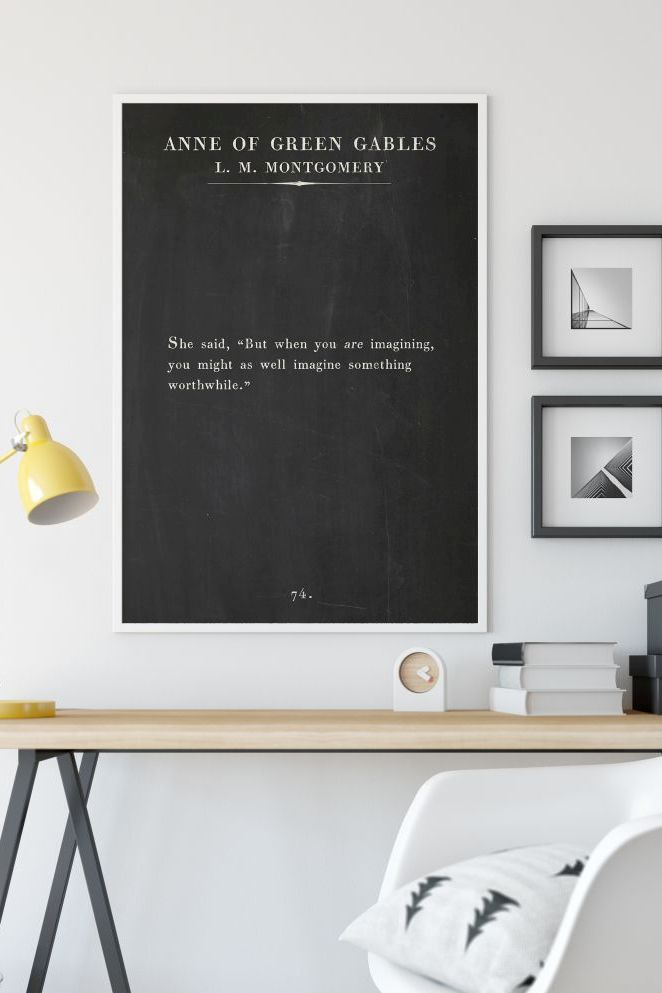 Oversize book page wall art | Source: thenavagepatch.com