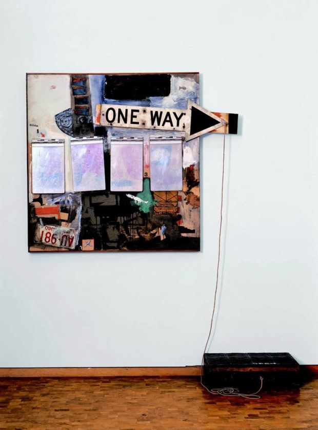 "Black Market" by Robert Rauschenberg (1961) | Source: dailyartmagazine.com
