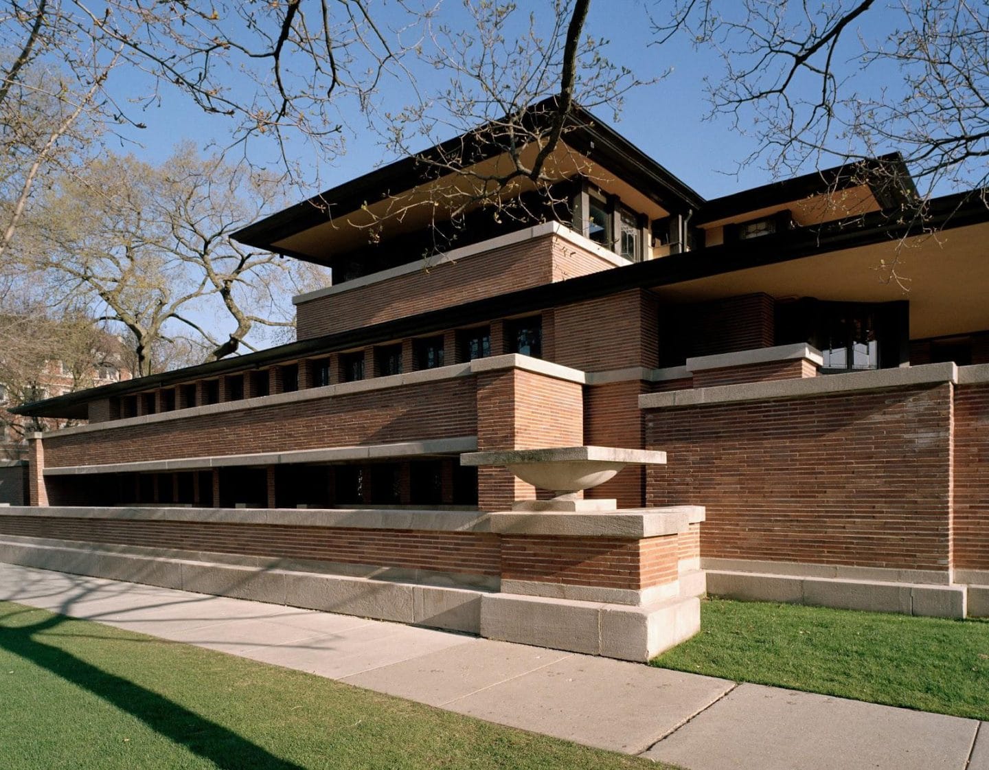 Frank Lloyd Wright's Robie House in Chicago | Source: franklloydwright.org 
