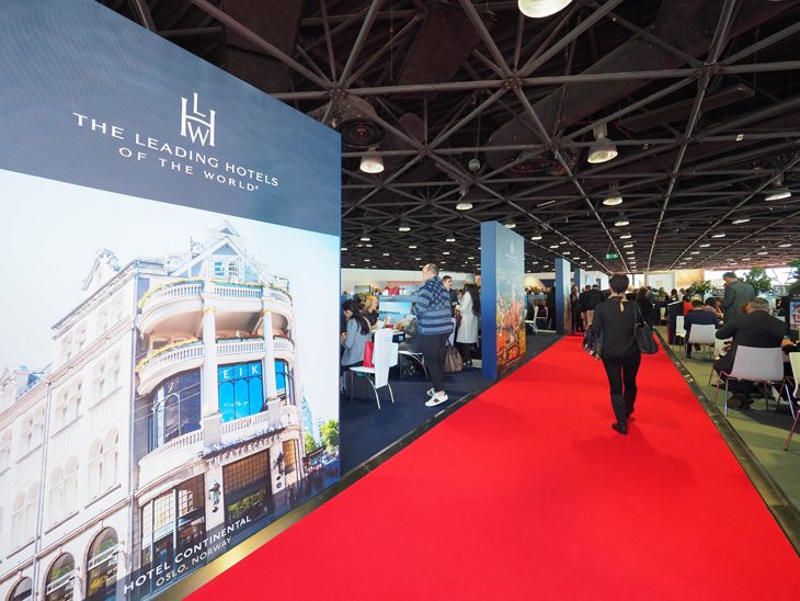 Cannes, France - December 05, 2018: ILTM, International Luxury Travel  Market, Business Atmosphere in the Palais des Festivals, LVMH Management. a  Reed Travel Exhibitions Event, Trade Fair, Reisen, Luxury, Fachmesse, Hotel,  Hotels
