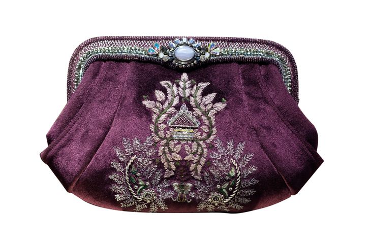 Bagteria handbags bagteria adalah Bagteria ビーズ刺繍バッグ