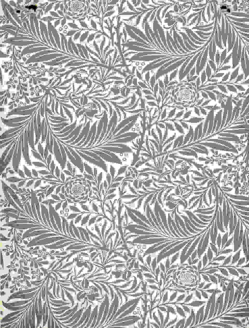 William Morris' Larkspur wallpaper (1874) | Source: vam.co.uk 