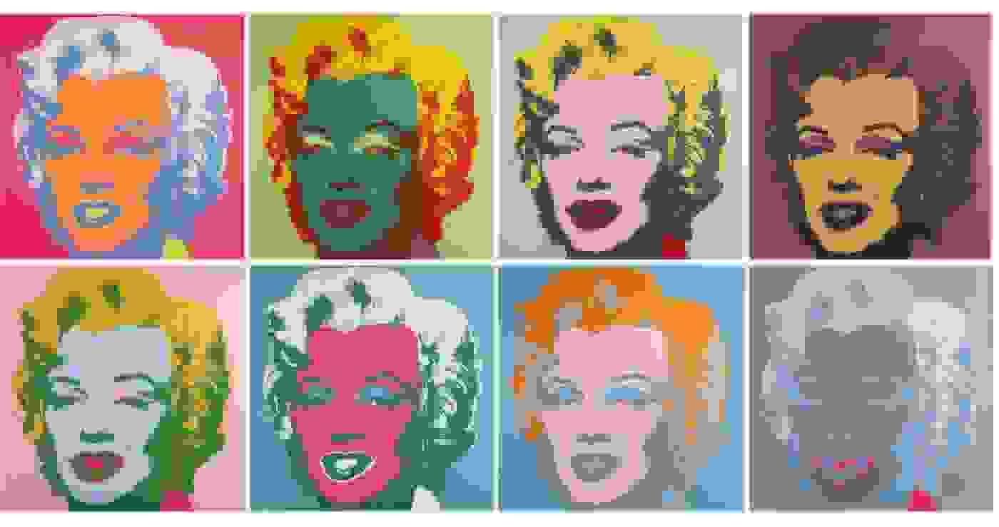 Warhol's Marilyn Diptych | Source: artplusmarketing.com