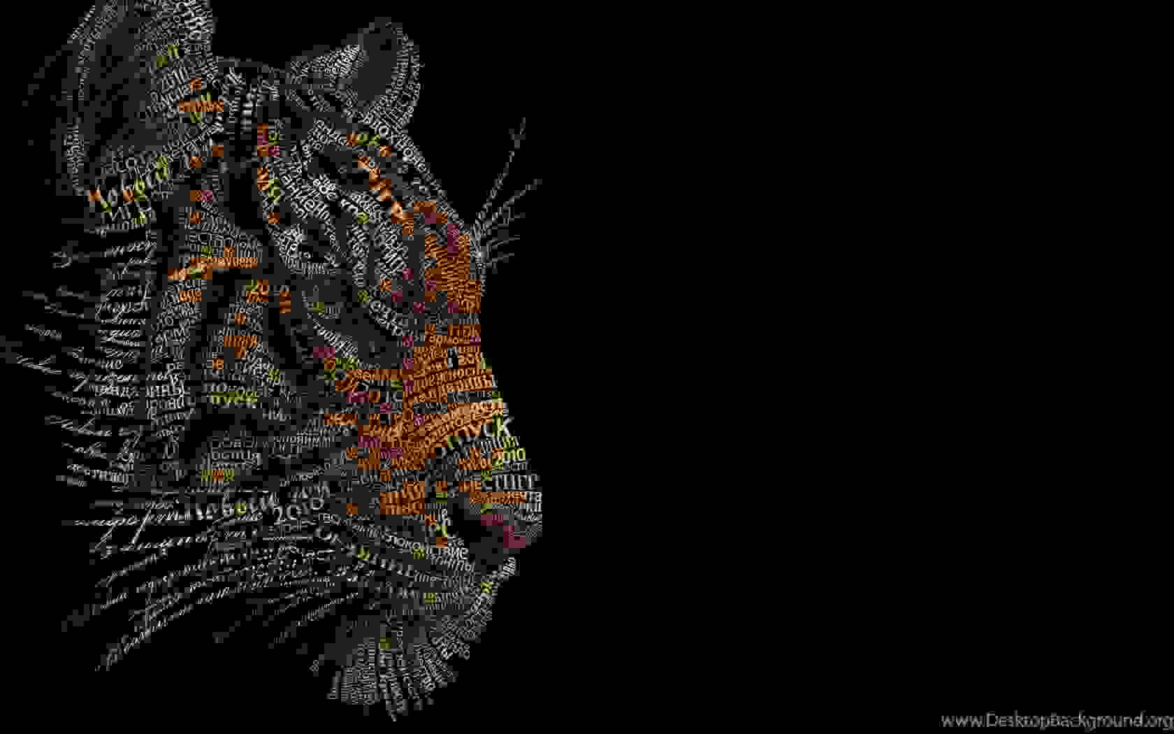 Typography Digital Art | Source: desktopbackground.org