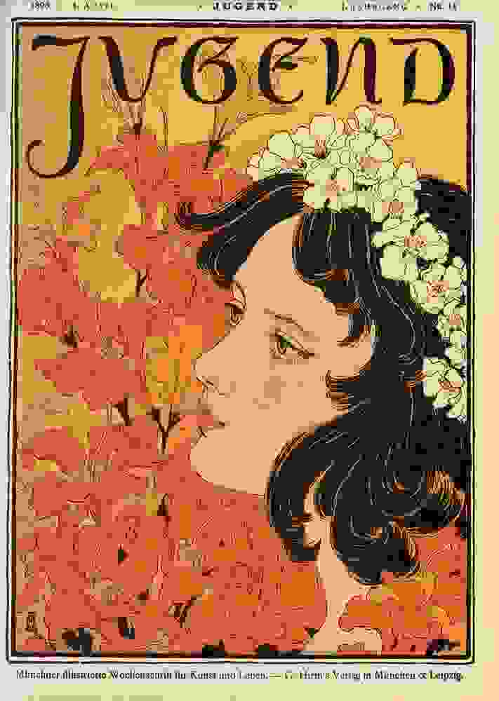 Cover of Jugend by Otto Eckmann (1896) | Source: wikimedia.org