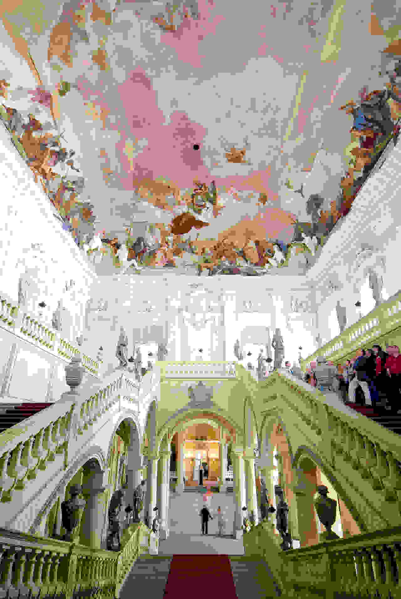 Staircase in Wüzburg Residence (1749-51) | Source: germany.travel