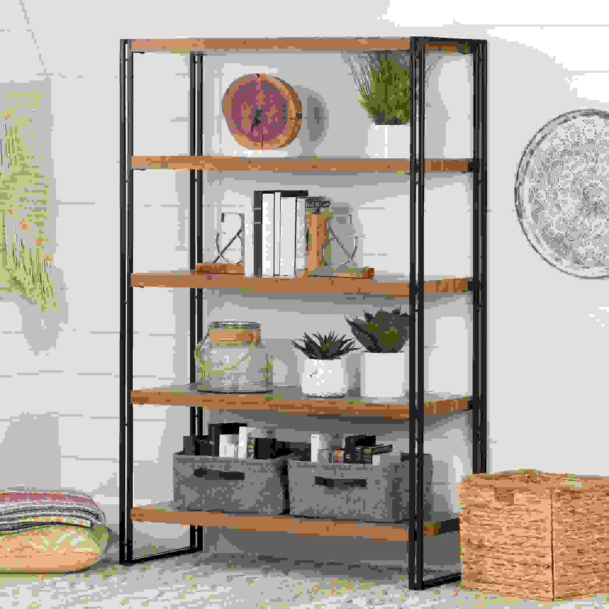 Shelving unit for uncluttering things | Source: overstock.com