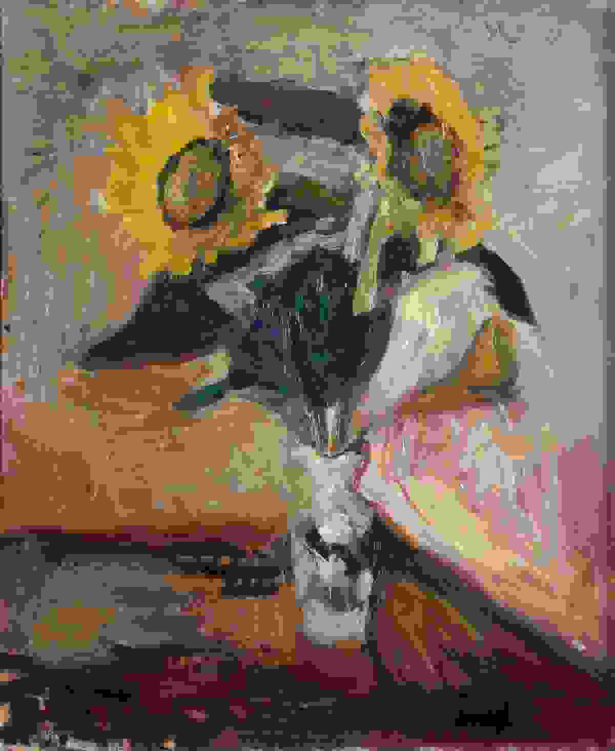 Matisse's Vase of Sunflowers (1898) | Source: hermitagemuseum.org