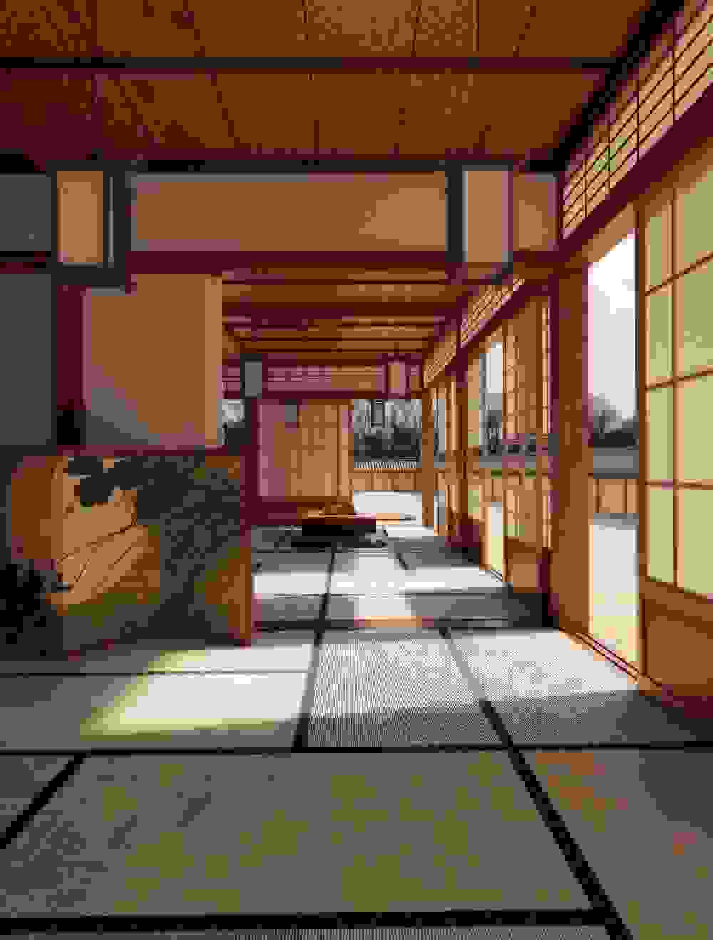Japanese Zen interior | Source: blenderartists.org