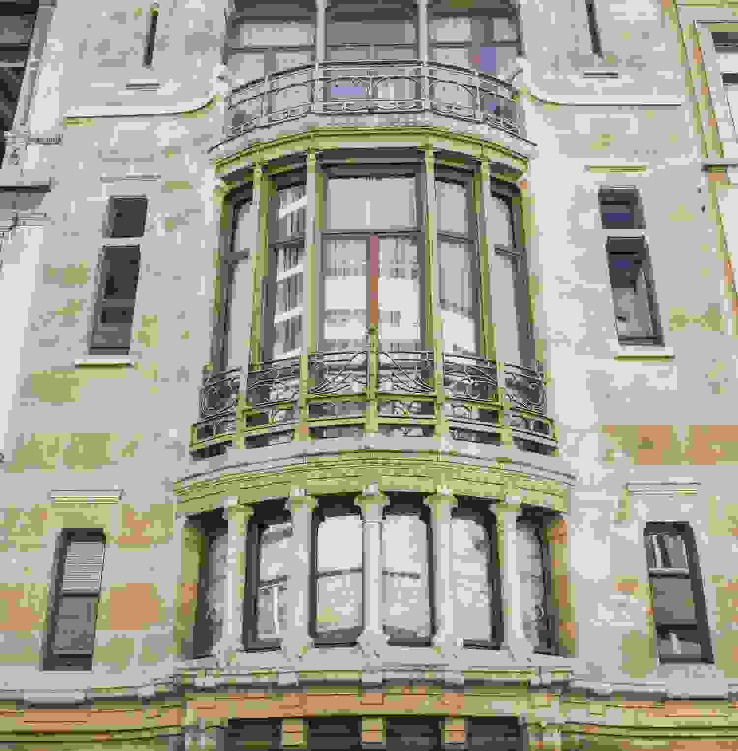 Hôtel Tassel (completed in 1893) | Source: visit.brussels