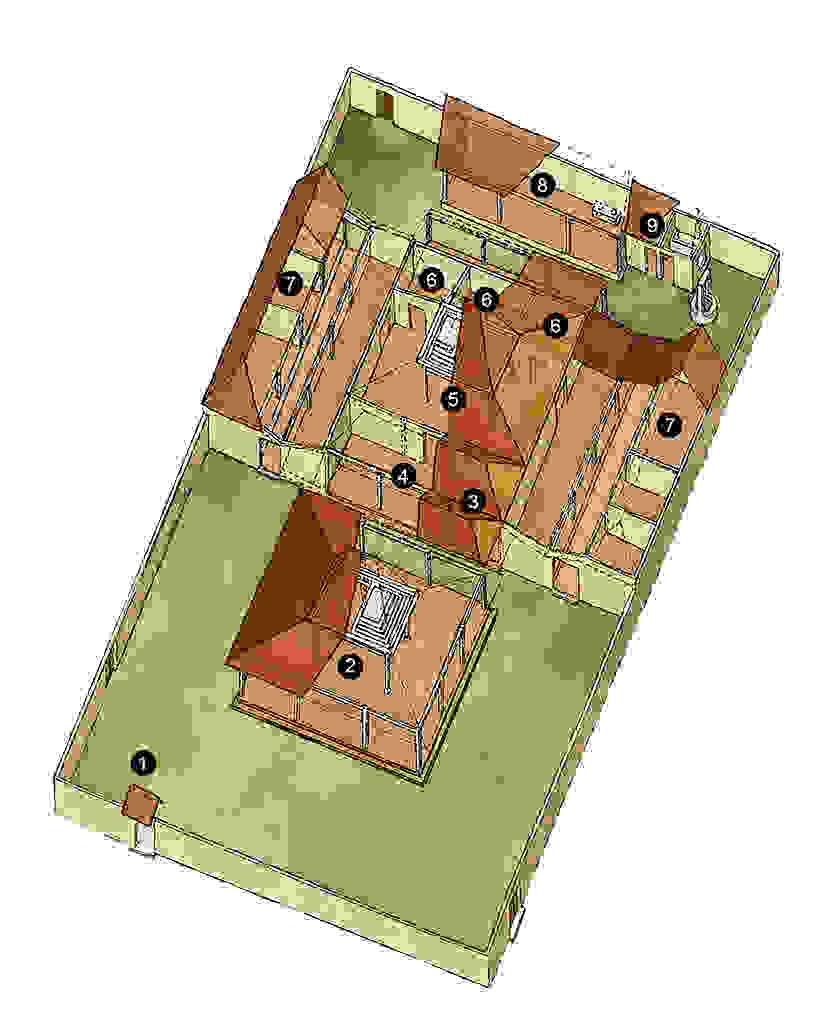 Javanese house compounds | Image source: wikiwand.com