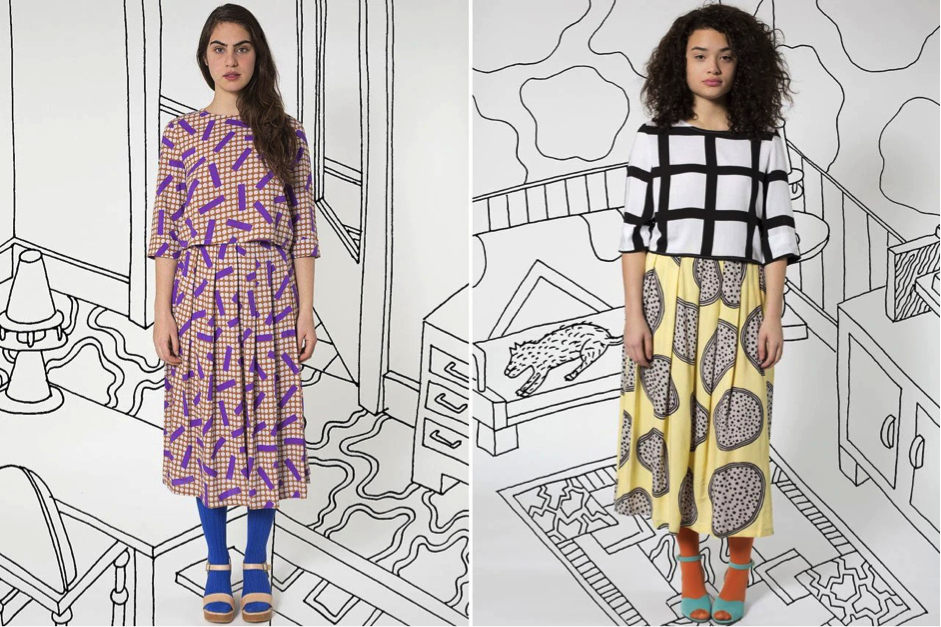 Du Pasquier’s American Apparel collection | Image source: domusweb.it