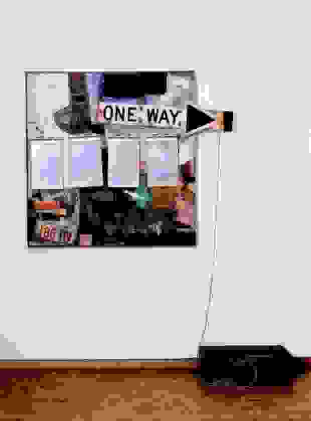 "Black Market" by Robert Rauschenberg (1961) | Source: dailyartmagazine.com