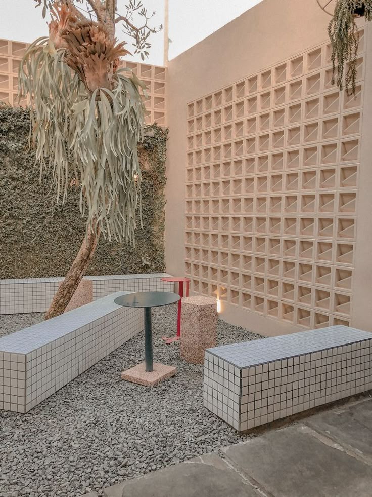 The implementation of minimalist $breeze$ $block$ on the facade of modern house architecture provides optimal ventilation and creates an aesthetically pleasing decorative roster.