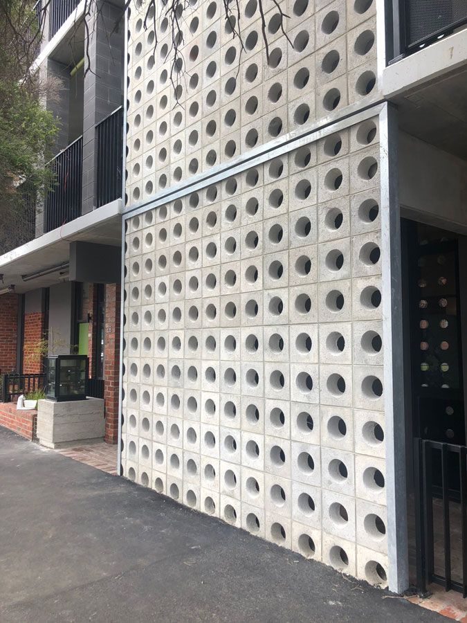 use minimalist brizze block you get good ventilation your house or aritecture look aesthetic on fence