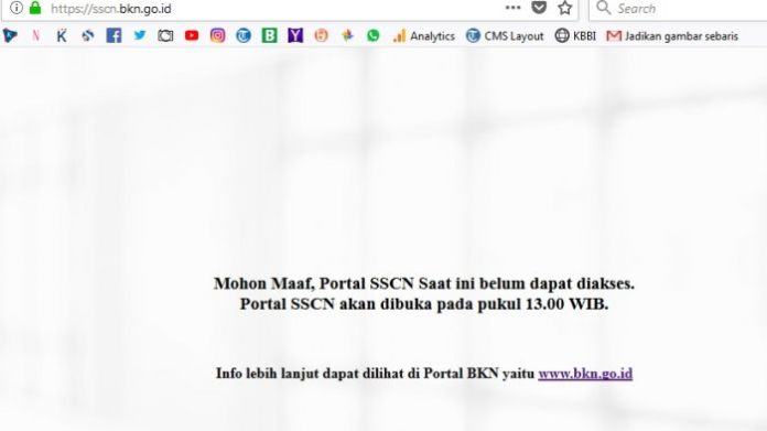 Link sscn Sesah Diakses Kumaha Nasib Pendaftaran CPNS 2018 Link sscn Sesah Diakses Kumaha Nasib Pendaftaran CPNS 2018