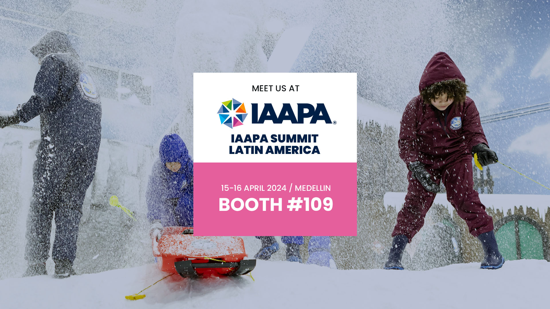 Industrial Frigo Ice at IAAPA Expo Summit Latin America | Industrial Frigo Ice | Ice & Snow Rides Manufacturer