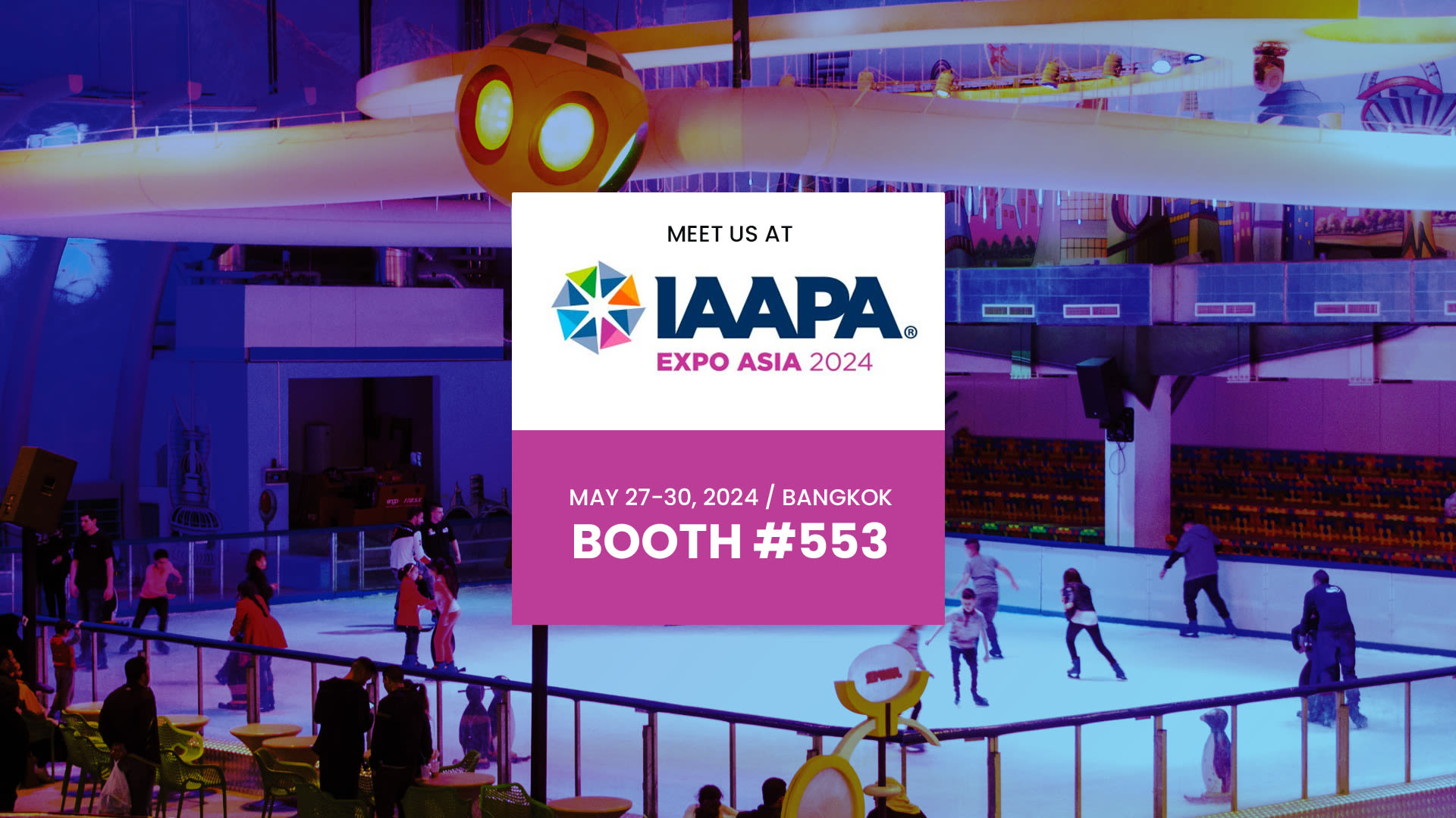 Industrial Frigo Ice at IAAPA ASIA | Industrial Frigo Ice | Ice & Snow Rides Manufacturer