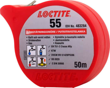 GJENGETETNINGSSNØRE 55 Loctite