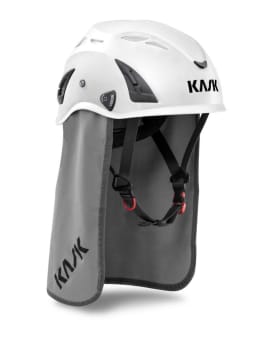 NAKKEBESKYTTELSE KASK PLASMA 45x33cm grå