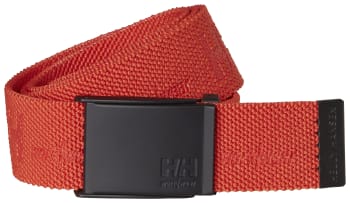 HH LOGO WEBBING BELT - ORANGE