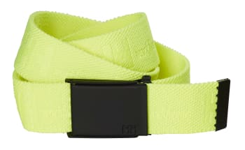 HH LOGO WEBBING BELT- YELLOW