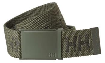 HH LOGO WEBBING BELT- ARMY GREEN