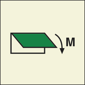 Closing device vent. mach'n spaces, PET-XL