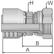 DKJ-JIC Swivel Female Straight 48-Serie