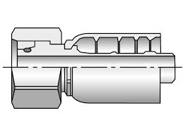 DKOS-Male/Female Swivel Straight 77-serie