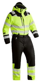 VINTEROVERALL PROTEC KL3 GUL/SV