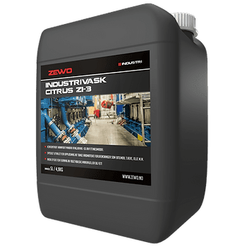 ZEWO INDUSTRIVASK CITRUS ZI-3 - Rengjøring og avfettingsmiddel