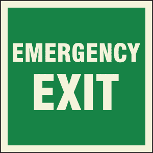 EMERGENCY EXIT