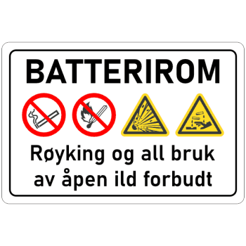 Batterirom 30x20 cm, PET-plast