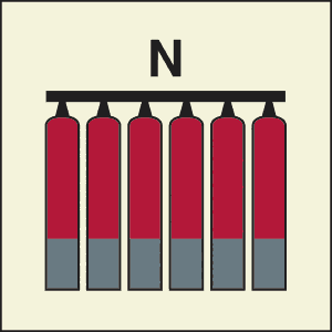 Extinguishing battery nitrogen, PET-XL
