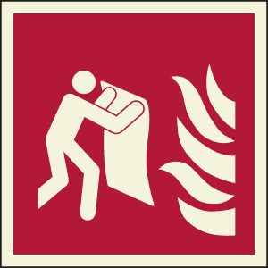 Fire blanket, PET-XL