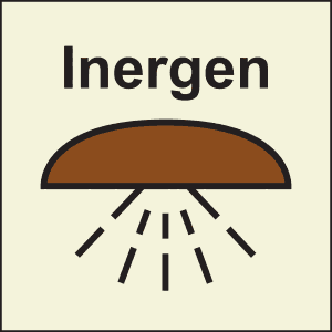 Space protected by inergen system, PET-XL