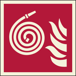 Unconnected fire hose, PET-XL