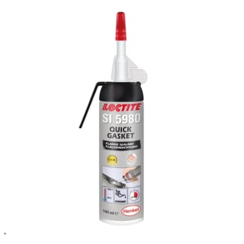 FLENSTETNING 5980 Loctite svart