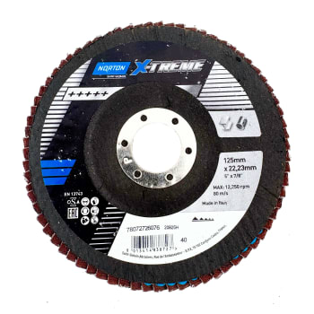 LAMELLRONDELL 125X22 K40 X-TREME